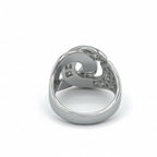 Dinh Van - Bague Menotte Grand Modèle - Or blanc et Diamants