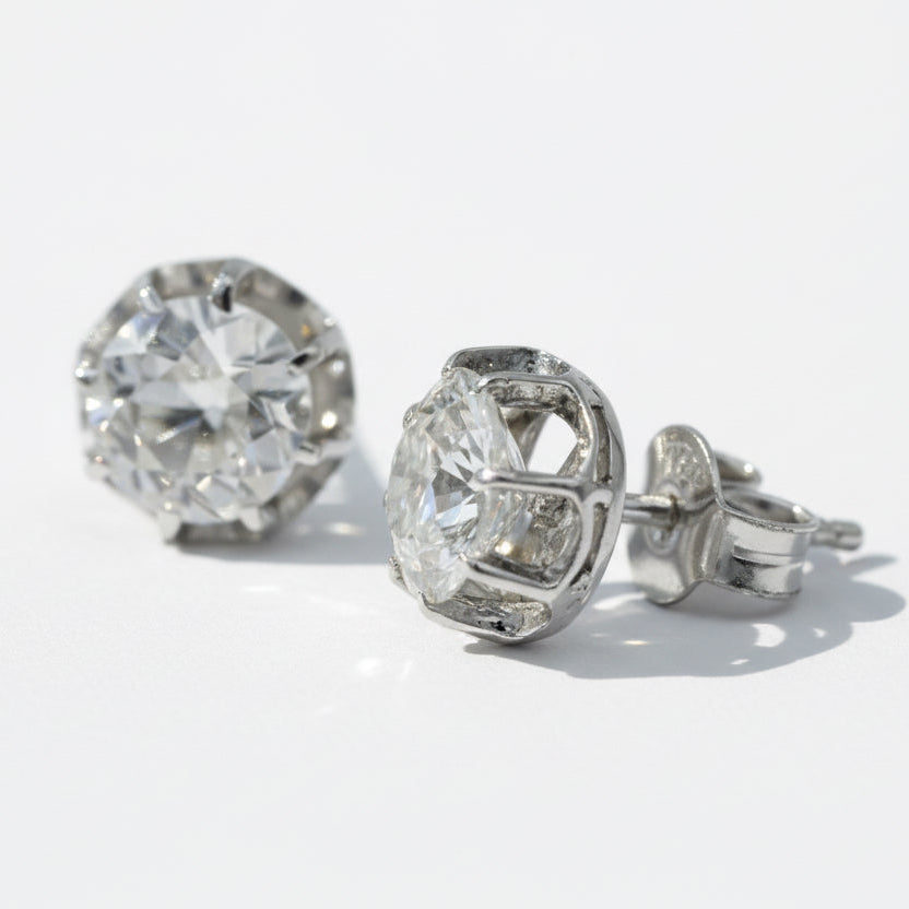 Earrings - Diamonds 0.85 carat