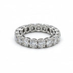 Alliance Tour complet - Or blanc - Diamants 3,80 carats