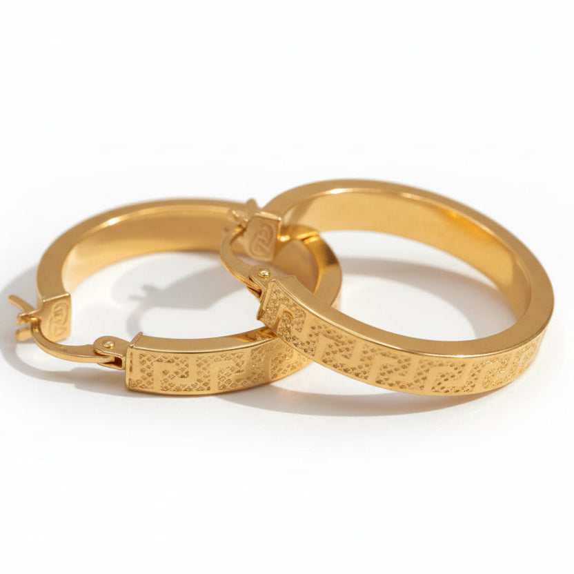 Hoop Earrings - Yellow Gold
