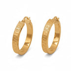 Hoop Earrings - Yellow Gold