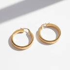Hoop Earrings - Yellow Gold