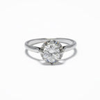 Bague Solitaire - Taille Ancienne - Diamant 0,80 carat