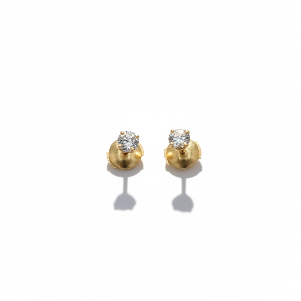 Boucles d’oreilles Puce - Diamants 0,60 carat