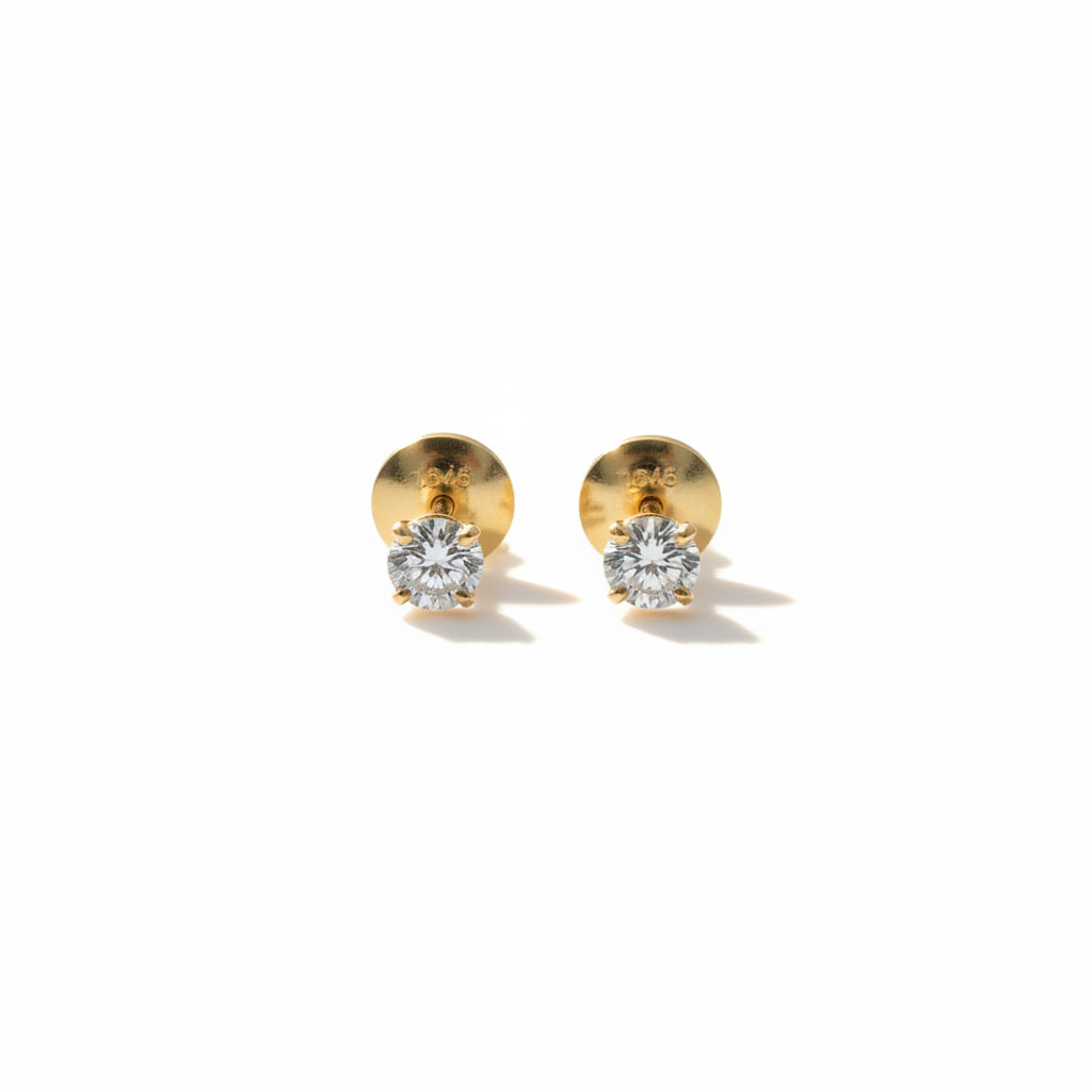 Boucles d’oreilles Puce - Diamants 0,60 carat