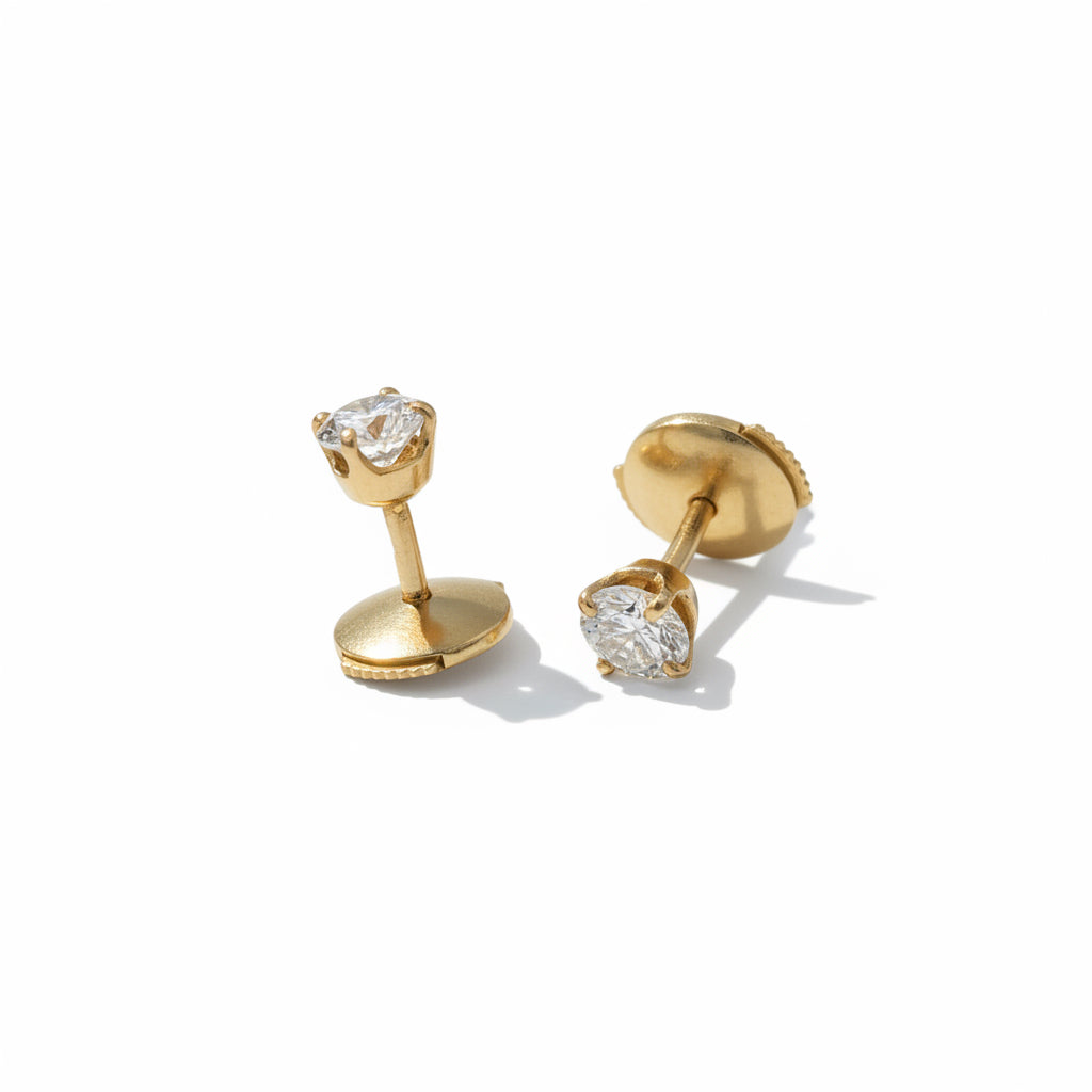 Boucles d’oreilles Puce - Diamants 0,60 carat