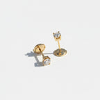 Boucles d’oreilles Puce - Diamants 0,40 carat