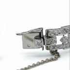 Art Déco - Montre Femme Platine et Diamants
