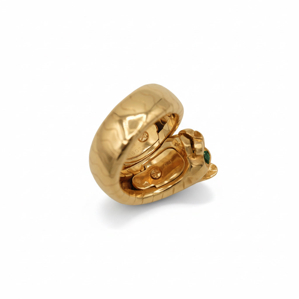 Cartier - Bague Panthère La Carda - Or jaune - Tsavorite - Onyx