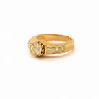 Bague vintage Or jaune et Diamants