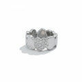 Fred - Bague Coeur Bandeau - Or blanc et Diamants