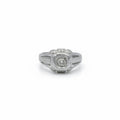 Bague Or blanc et Diamant