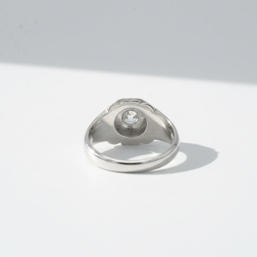 Bague Or blanc et Diamant