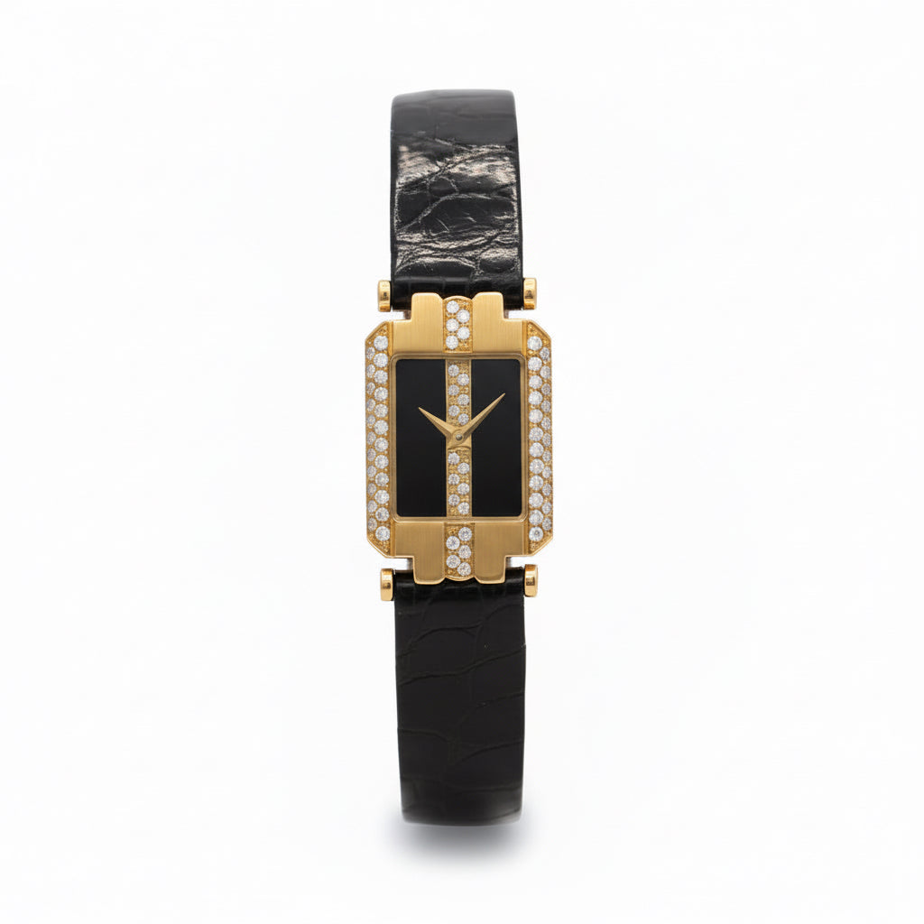 Piaget - Montre femme - Vintage 1970 - Or jaune et Diamants