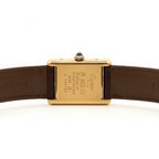 Cartier - Montre Tank Must - Argent et Vermeil