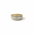 Bague - Or jaune - Diamants