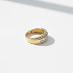 Bague - Or jaune - Diamants