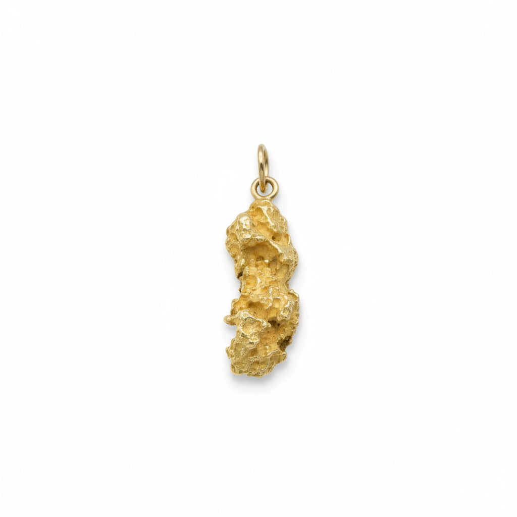 Pendentif Pépite d’or - Or jaune