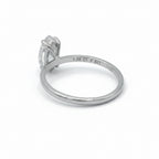 Bague Or blanc - Diamant Marquise 1,56 carats