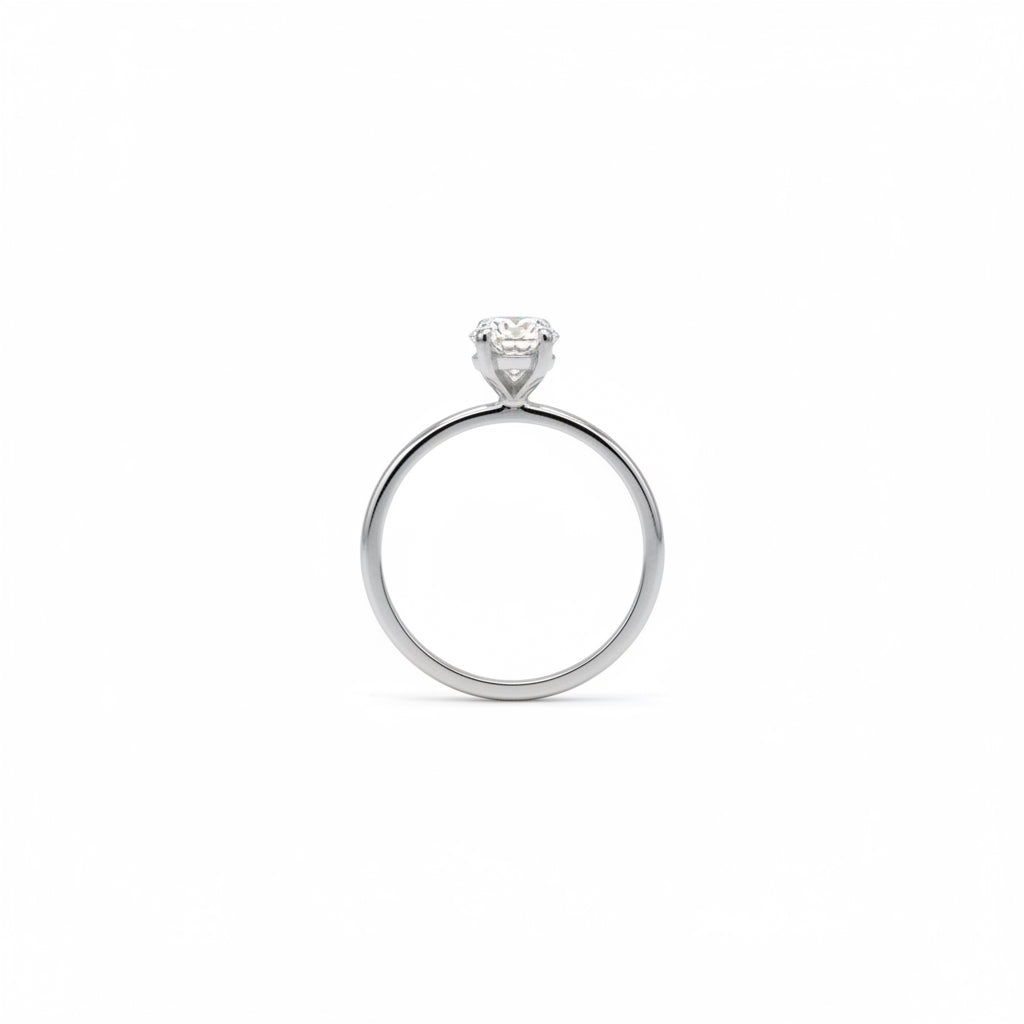 Bague Or blanc - Diamant Marquise 1,56 carats