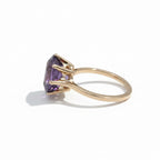 Bague Or Jaune - Améthyste