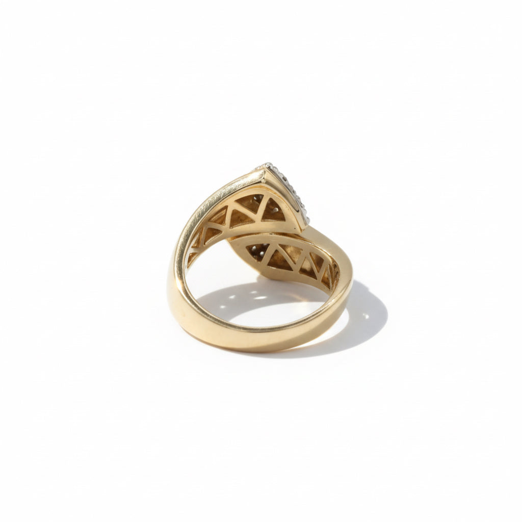 Bague Toi & Moi - Or Jaune et Diamants