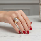 Bague Toi & Moi - Or Jaune et Diamants