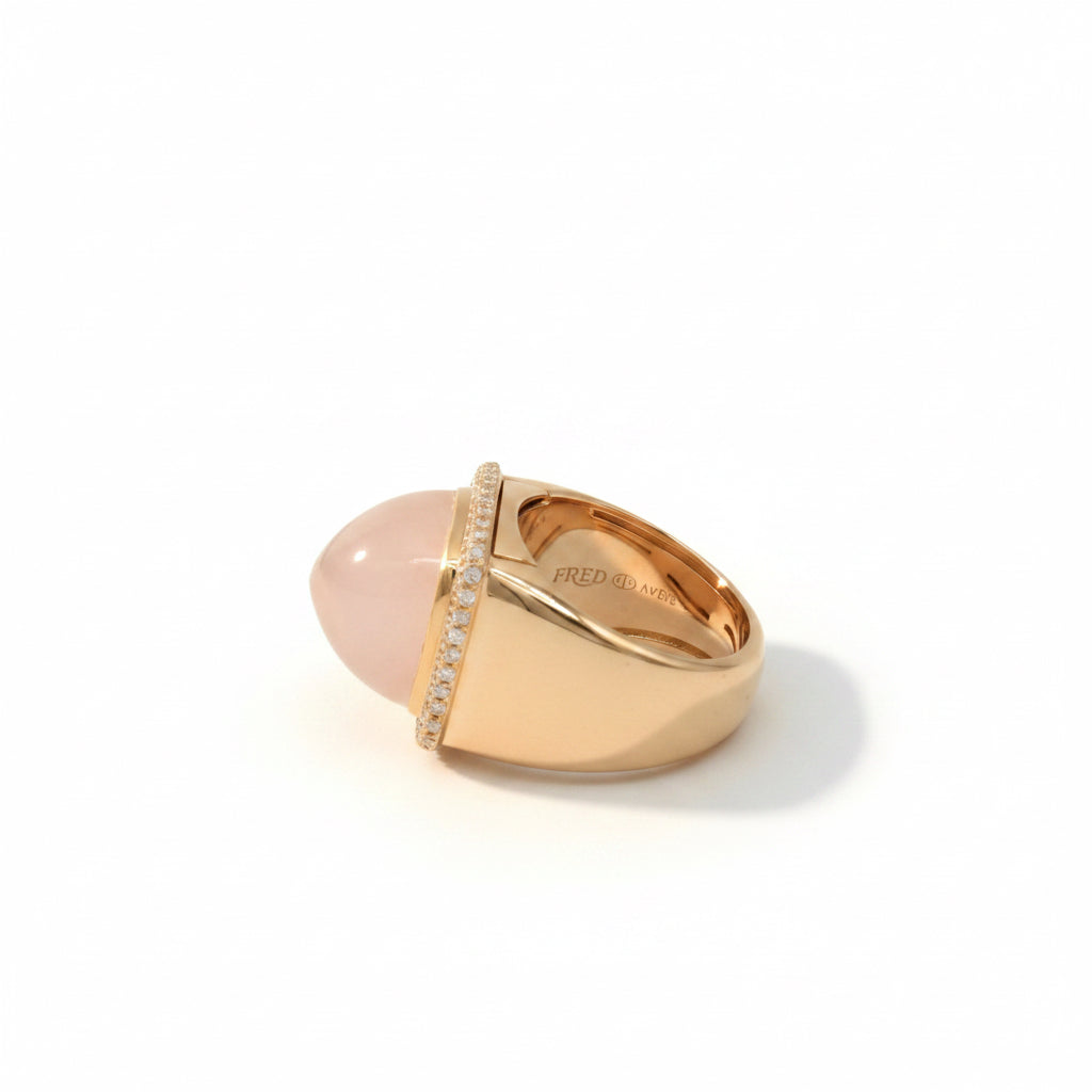 Fred - Pain de sucre - Moyen modèle - Bague Or rose