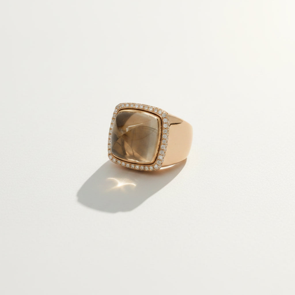 Fred - Pain de sucre - Moyen modèle - Bague Or rose