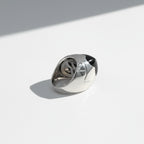 Bulgari - Bague Pyramide - Or blanc - Onyx