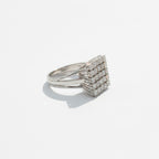Bague - Or blanc et Diamants 1,25 carats