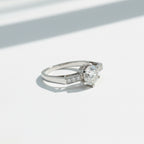 Bague Platine - Diamants 1,21 carats