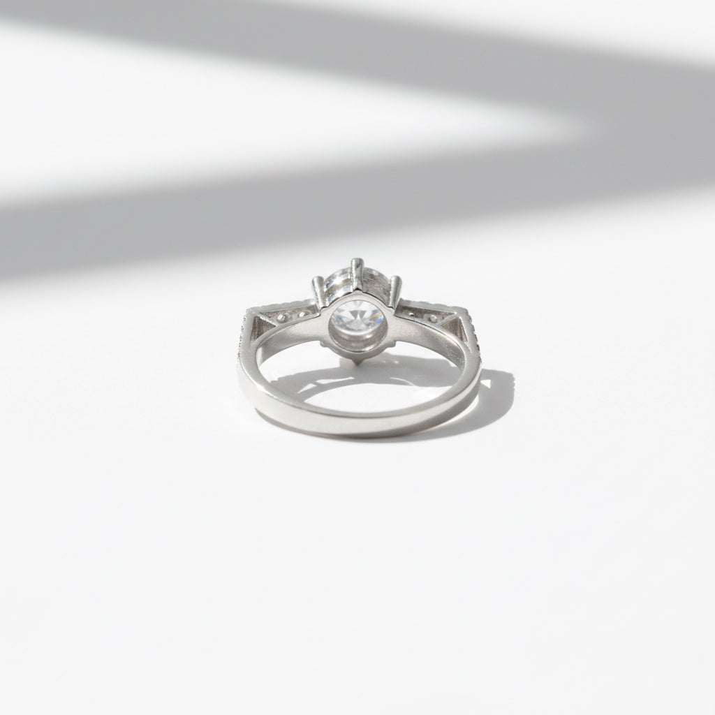 Bague Platine - Diamants 1,21 carats