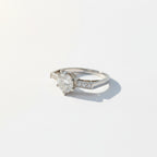 Bague Platine - Diamants 1,21 carats