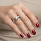 Bague Platine - Diamants 1,21 carats