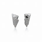 Boucles d’oreilles - Vague - Or blanc et Diamants