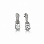Boucles d’oreilles - Or blanc - Diamants