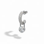 Boucles d’oreilles - Or blanc - Diamants