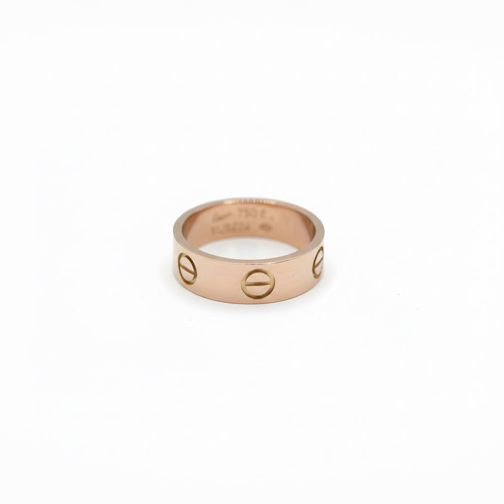 Cartier - Bague LOVE or rose 18 carats