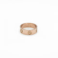 Cartier - Bague LOVE or rose 18 carats