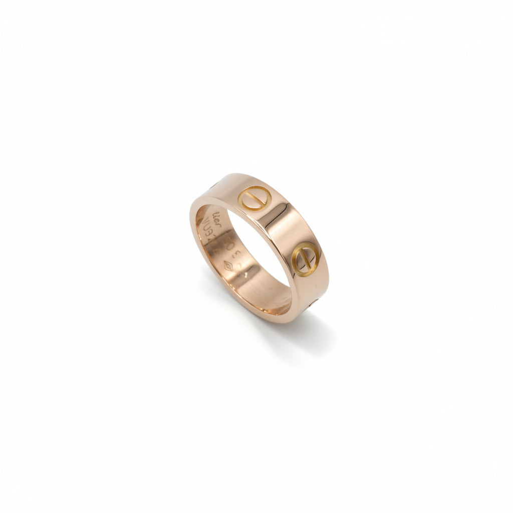 Cartier - Bague LOVE or rose 18 carats