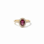 Bague - Or jaune - Rubis 1,41 carats
