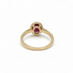 Bague - Or jaune - Rubis 1,41 carats