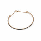 Trilogie de bracelets - Or Rose et Or Blanc - Diamants