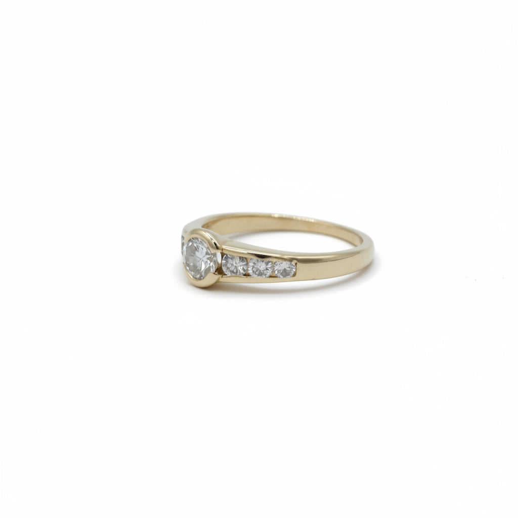 Bague - Or jaune - Diamants 0,55 carat