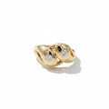Bague Serpent - Or jaune et Diamants