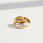 Bague Serpent - Or jaune et Diamants