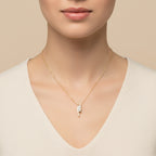 Pendentif Trilogie Or jaune - Diamants