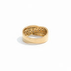 Bague - Or jaune - Diamants