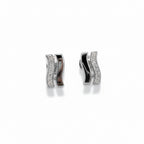 Louis Feraud - Boucles D’oreilles - Or blanc - Diamants